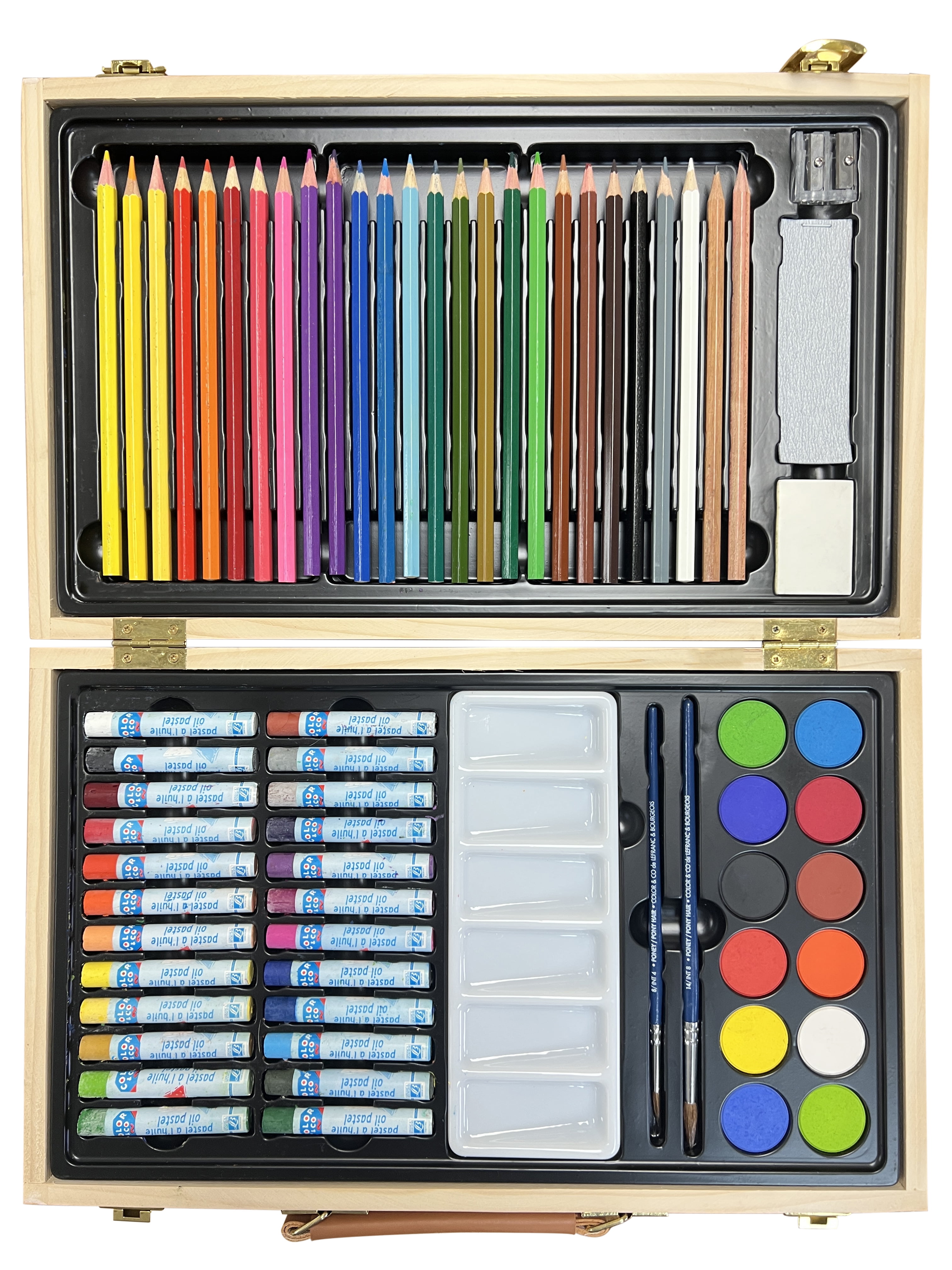 Art Set For The Young Artist Includes 68 Pieces  (1 Box)