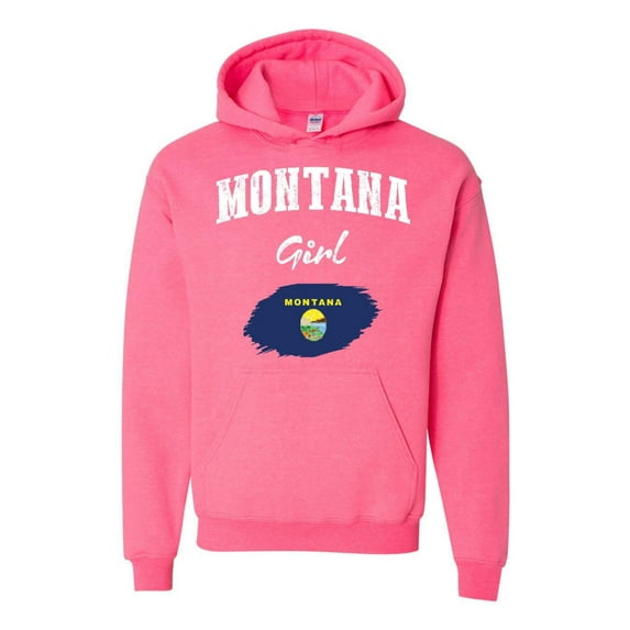 Unisex Montana Girl Hoodie Sweatshirt