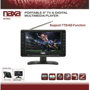 NAXA Electronics NT-90 9-inch Portable TV & Digital Multimedia Player (Black)