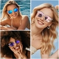 thumbnail image 2 of Lentes de Sol Joopin Grandes Cuadrados Polarizados UV400 Unisex, 2 of 6