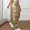 #Khaki, variant on DPTALR Women's Solid Color Elastic Waist Casual Pocket Full-Length Pants,Army Green,Size XL