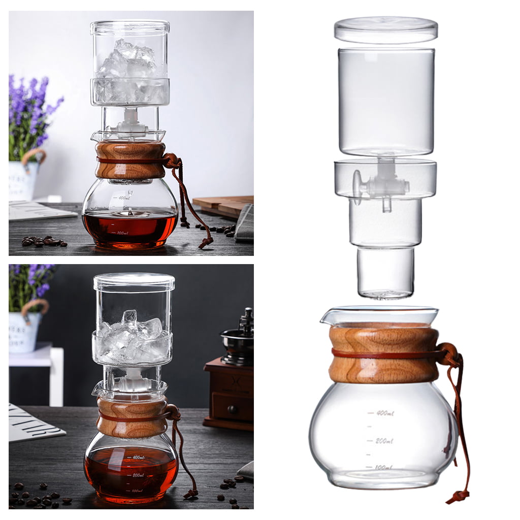 Buy Wholesale China Luxury Borosilicate Glass Ice Cold Brew Dripper Coffee  Maker & Ice Dripper Coffee Maker at USD 11.8