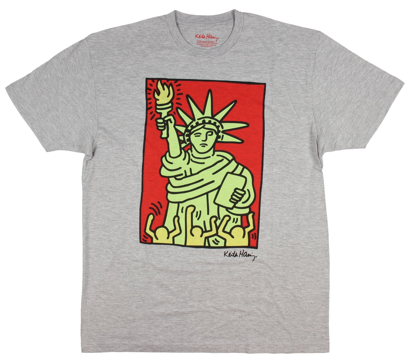 Keith Haring Men's Statue Of Liberty T 