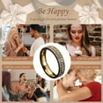 thumbnail image 1 of Wentin Rings Clearance! Titanium Steel Ring Design With A Sense Of Diamond Inlay Extremely Thin 2mm Couple Ring Stainless Steel Jewelry For Women, 1 of 9