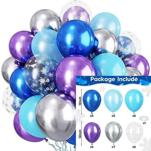 Yanonmyfd 60pcs balloon set for party decorations, venue setup, latex balloons, birthday balloons, high-end feel
