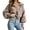 Khaki, variant on Womens Knit Pullover Sweater Stylish Solid Color Wide Sailor Collar Balloon Long Sleeve Relaxed Fit Soft Sweaters for Daily Relax Wear