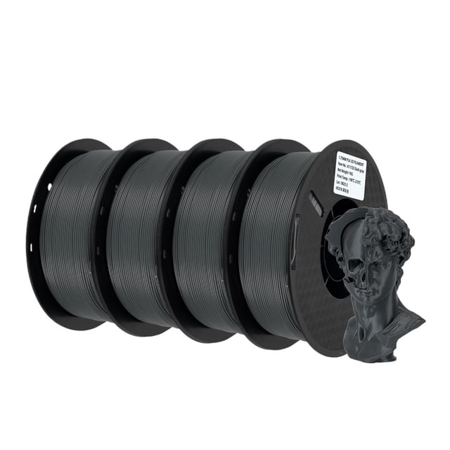 4KG PLA Filament 1.75mm 3D Printing Plastic Material, No Bubble Eco-friendly Multiple Color For FDM 3D Printers ,Smoother Printing Experience