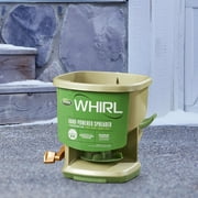 Scotts Whirl Hand-Powered Spreader for Grass Seed, Fertilizer, Salt and Ice Melt