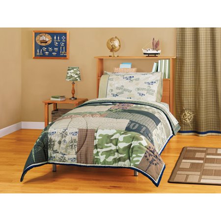 American Kids Collection Rough Terrain Reversible Comforter Set