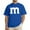 Blue, variant on Bnwani T Shirts for Men Crew Neck Lightweight Tee Moisture-Wicking Shirts Light Blue 2XL