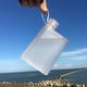 thumbnail image 4 of Botella de agua de plástico creativa, taza de agua A5, hervidor de agua portátil para deportes al aire libre para actividades escolares, deportes al aire libre (BLANCO), 4 of 5