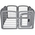 thumbnail image 3 of Panel Octagonal Plastic Pet Pen Fence Enclosure With Gate cm L x cm W x cm H, 3 of 8