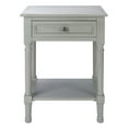 thumbnail image 2 of SAFAVIEH Tate Striped 1 Drawer Accent Table, Distressed Grey, 2 of 7