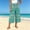 D_ Green, variant on women capri wide leg resort capri pants high waist drawstring elastic waist side pocket tropical orchid leaf print flowy cropped pant beach market wear Black S