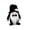 Black, variant on White Faceless Wedding Gnome Bride Groom Lint Doll Romantic Decor For Bridal Shower Cloth