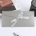 thumbnail image 4 of Silver Decorative Envelopes 20 Pcs Paper Invitation Envelopes with Ribbon Bow Gift Card Holders Thicken Greeting Envelope Set Wedding Party Favors Birthday Festival Supplies By Topboutique, 4 of 7