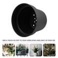 thumbnail image 4 of Plastic Planter Indoor Flower Pot Garden Plant Pot Home Orchid Planter, 4 of 7