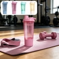 thumbnail image 1 of Sentmoon Bottle Bottle Water Bottle 600ML Handheld Fitness Sports Water Cup Protein Powder Shaking Cup Mixing Cup Equipped with Mixing Tools and Storage Compartments, 1 of 8