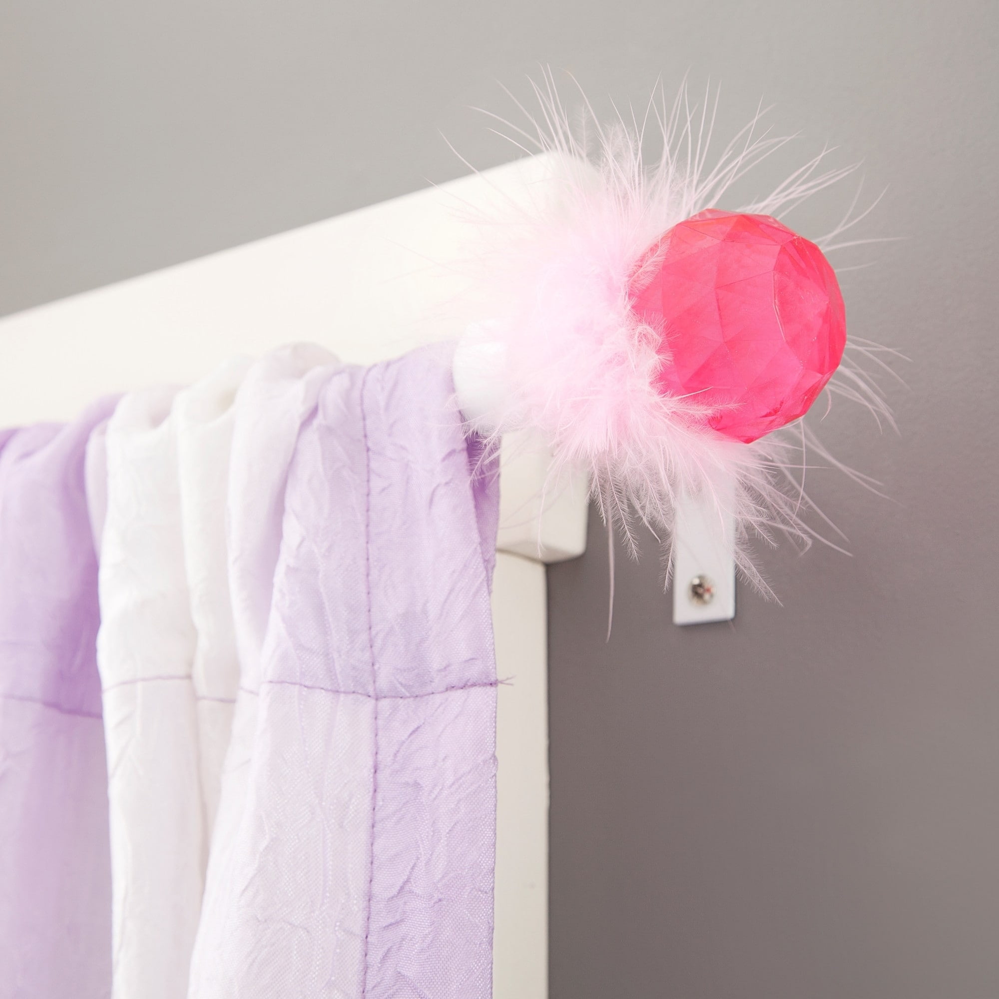 Kenney 5 8 Phoebe Decorative Window Curtain Rod Pink Kenney 5 8 Phoebe Decorative Window