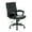 Black, variant on CLATINA Mid Back Leather Office Executive Chair with Lumbar Support and Padded Armrestes Swivel Adjustable Ergonomic Design for Home Computer Desk White 4 Pack