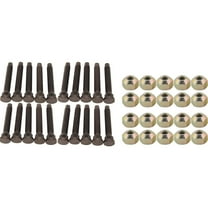 Moroso 46160 Wheel Studs, 7/16-20 & Single Sided Steel Lug Nut Kit