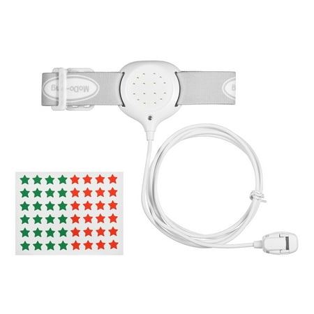 Walmeck Bedwetting Alarm Enuresis Alarm with Light Sound and Vibration for Boys Girls Kids Children Adults