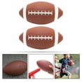 thumbnail image 4 of BRIGHTFUFU Pelota de Rugby para niños, pelota de entrenamiento para niños, pelota de Rugby reutilizable, 2 uds., 4 of 8