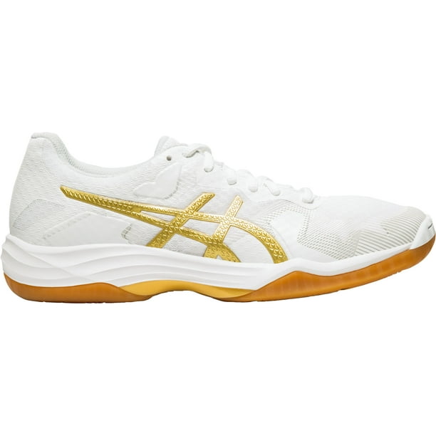 all white asics volleyball shoes