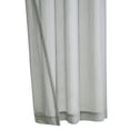 thumbnail image 4 of Loft Living Liege Light Filtering Grommet Indoor Curtain 52 x 84 in Grey, 4 of 7