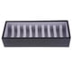 thumbnail image 5 of Caja de cuero Hugo Vitrina de joyería de pulsera 10 ranuras Blanco, 5 of 8