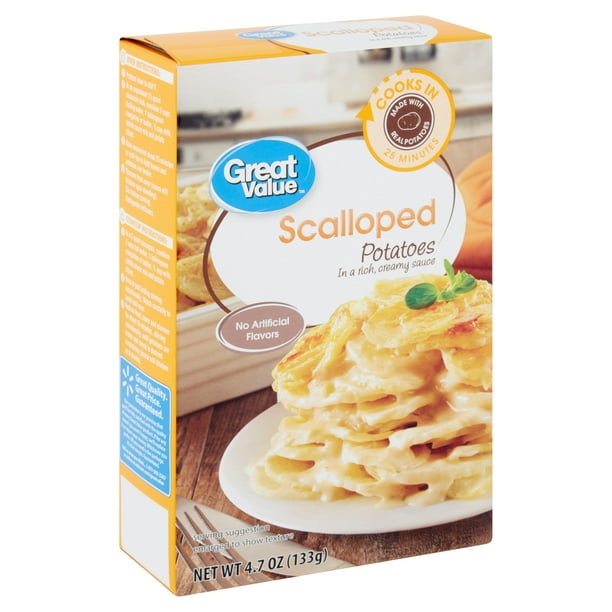 Great Value Scalloped Potatoes, 4.7 oz