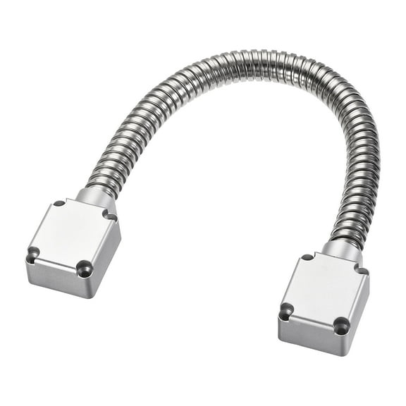 Uxcell Flexible Door Loop Wire Protection Sleeving with Ends 400mm x 14mm