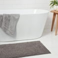 thumbnail image 2 of 23"x37" Antimicrobial Bath Rug Dark Gray - Machine Washable, Latex Backed, Tufted Polyester, 2 of 4