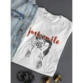 thumbnail image 3 of Just Smile Photographer Girl Shaped T-Shirt Women -Image by Shutterstock, Female Large, 3 of 4
