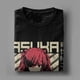 thumbnail image 4 of Camisetas de Anime de Asuka para hombre y mujer, camisa de cuello redondo, algodón, manga corta, ropa Original, 4 of 5