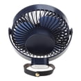 thumbnail image 5 of Zeiwohndc Rechargeable Fan Tent Fan with LED Lantern & Hanging Hook for Outdoor Camping, 5 of 18