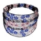 thumbnail image 4 of Diadema para mujer, banda para el cabello, turbante, diadema de encaje suave elástico, diadema para cabeza, diadema para mujer, turbante Azul + rosa BLESIY Diadema elástica de encaje, 4 of 8