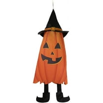 In the Breeze 5177 - 3D Pumpkin Cone Windsock - Outdoor Halloween Décor