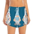 thumbnail image 4 of Lsque Nurse Doctor Gnomes Printed Women's Running Shorts with Liner Pockets,Elastic Quick Dry Workout Athletic Gym Yoga Shorts,Womens High Waist Shorts-Small, 4 of 9