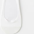 thumbnail image 4 of qolati No Show Socks for Womens Soft Stretchable Non Slip Low Cut Footies Hidden Invisible Liner Socks Flats Boat White, 4 of 5