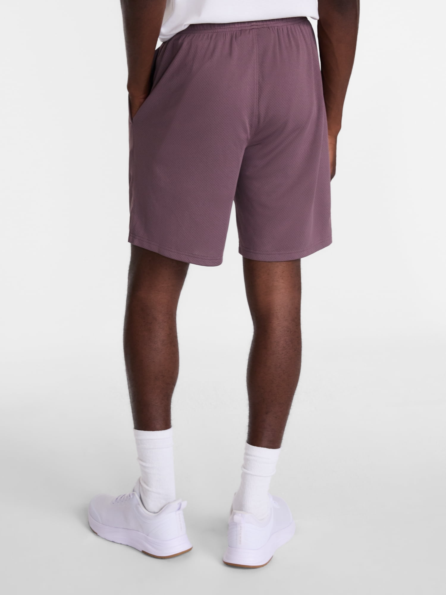 Athletic Works Men's and Big Men's Active Mesh Shorts, 9" Inseam, Sizes XS-5XB