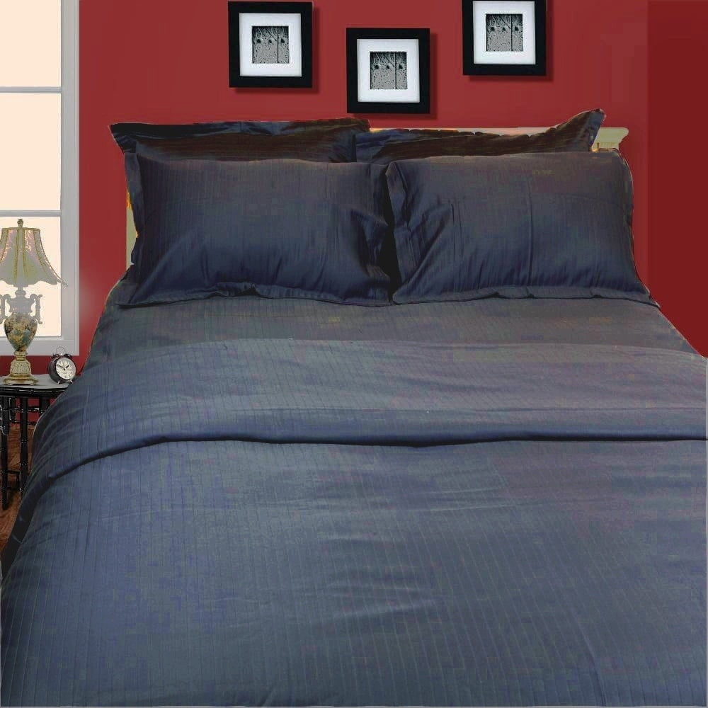 Just Linen 600 TC, Royal Matelasse Double Cotton Fabric, Self Striped