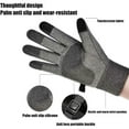 thumbnail image 5 of USB Heated Gloves for Men, Waterproof Winter Gloves with Windproof Thermal Insulation for Skiing, Snow Shoveling, Camping, Hiking & Cold Weather Outdoor Work, 5 of 9