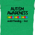 thumbnail image 4 of Inktastic Autism Awareness Understanding and Love with Puzzle Pieces Boys or Girls Baby Bodysuit, 4 of 5