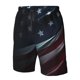thumbnail image 4 of Fotbe American Flag Waving Print Trajes de Baño Estampados para Hombre, Shorts de Verano de Secado Rápido, Ropa de Playa, Bañadores-XX-Large, 4 of 6