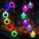 thumbnail image 4 of Solar Colorful Pumpkin Wind Chime Anti-Caída Lámpara Colgante Led Atmósferas Luces Jardín Decoración De Halloween Guardurnaity HA042805-03, 4 of 6