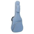 thumbnail image 3 of Colcolo 41in Guitar Bag, Electric Gig Bag, 2 Pockets Waterproof Guitar Case, Padded Soft Blue, 3 of 8