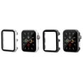 thumbnail image 1 of SOLOLUP (1Pack/2Pack) Hard Case for Apple Watch Case 42mm 44mm 38mm 40mm Shockproof Tempered Glass Screen Protector Aluminum Protective Cover Bumper for iWatch Seriess SE 6 5 4 3 2 1 Accessories, 1 of 10