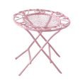 thumbnail image 3 of figatia Table de Maison de Poupée à l'Échelle 1/12 Chaise Miniature Accessoire Maison de Jeu Artisanat Table Table Rose, 3 of 7