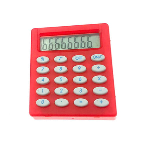 Pocket Mini 8Digit Electronic Calculator Battery Powered School/Office ComCW 